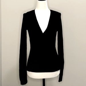 Burberry plunge Silk top